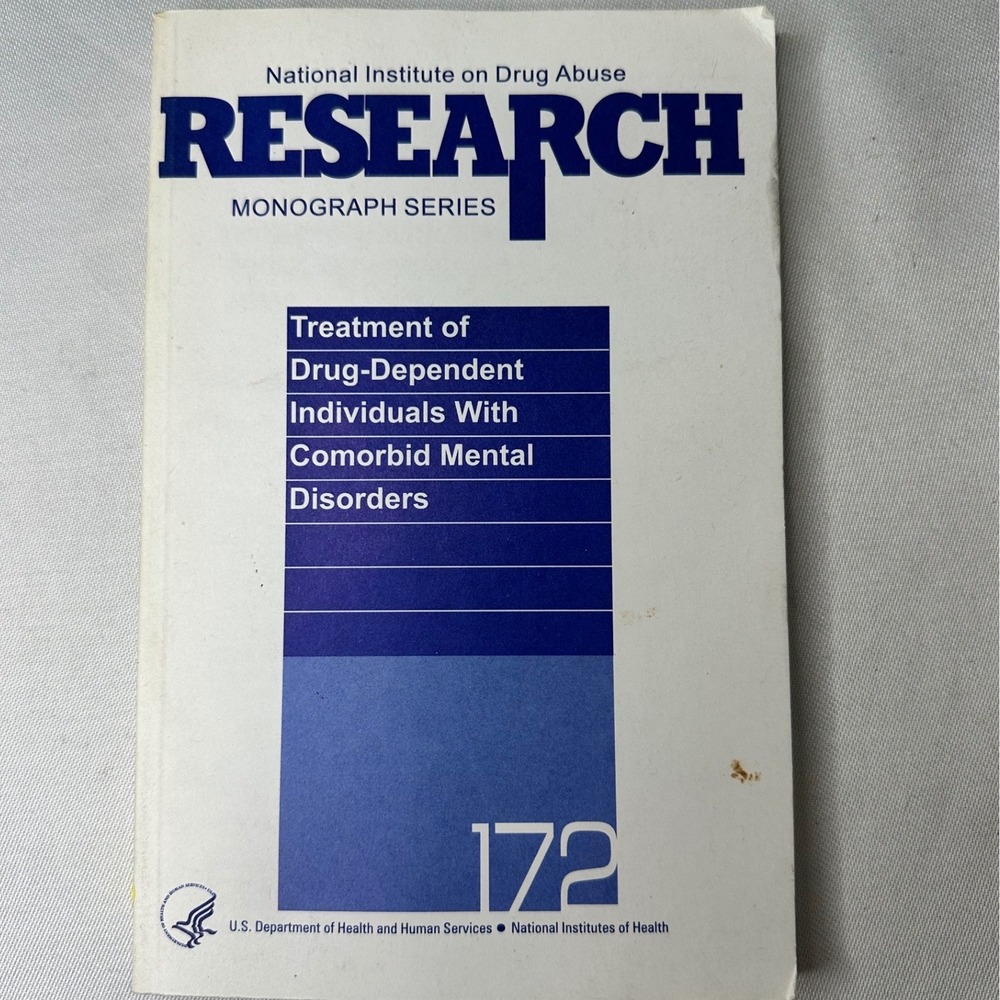 National Institute Of Drug Abuse Research Monograph Series